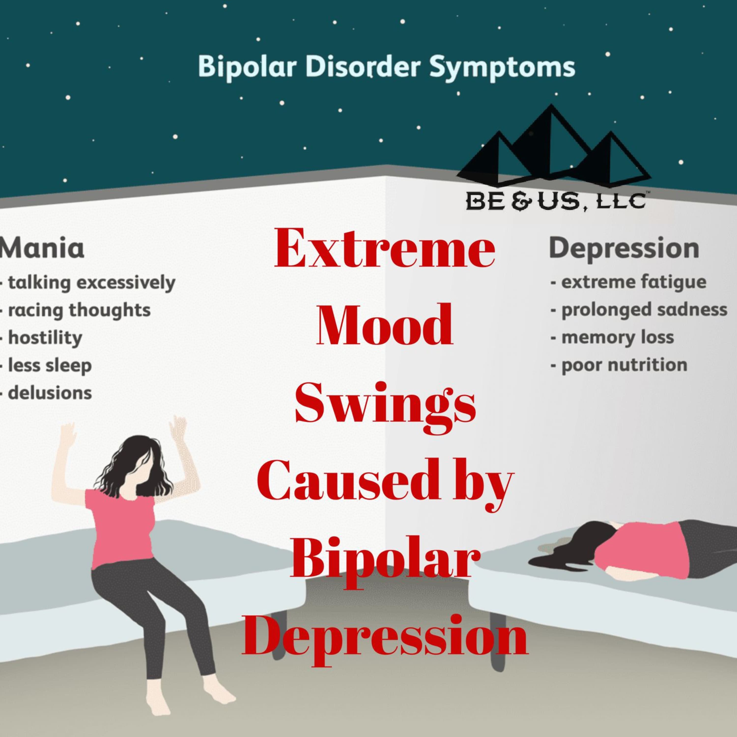 Extreme Mood Swings Caused By Bipolar Depression